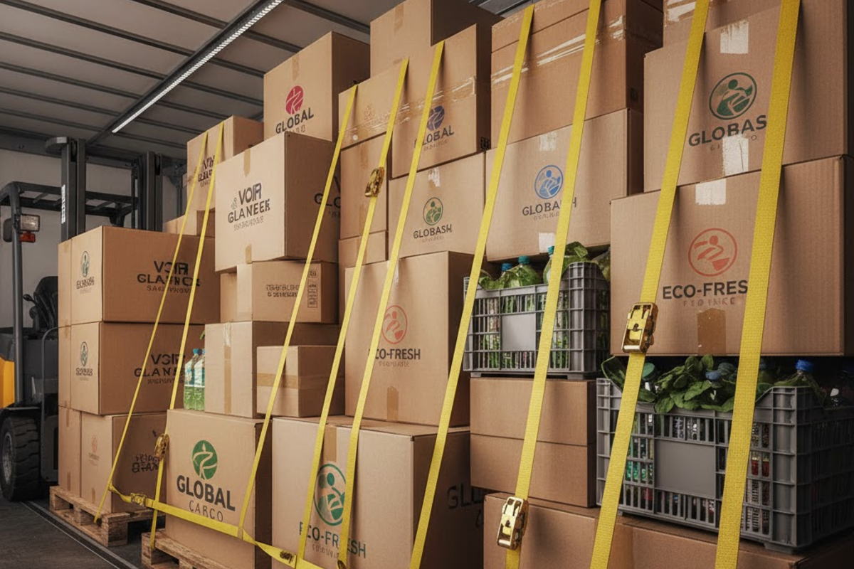 トラックへの給油風景